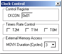 Clock Control