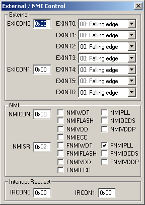 External / NMI Control