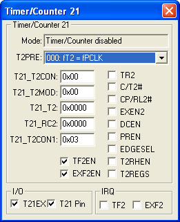 Timer/Counter 21