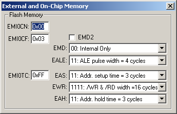 External and On-Chip Memory