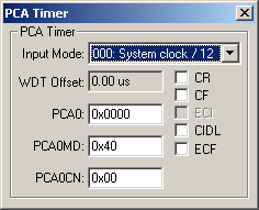 PCA Timer