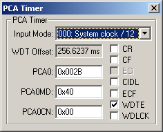 PCA Timer