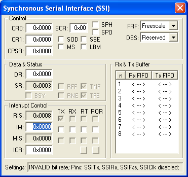 Synchronous Serial Interface (SSI)
