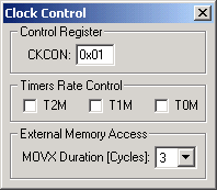 Clock Control