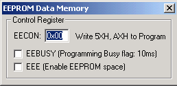 EEPROM Data Memory