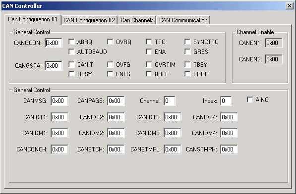 CAN configuration #1