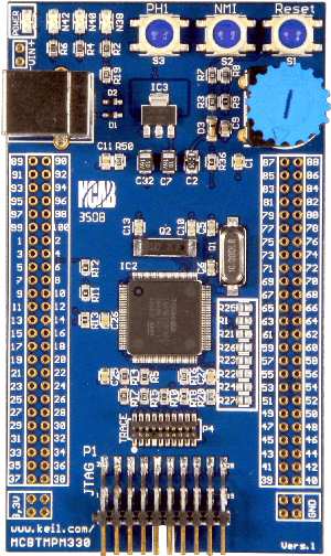 MCBTMPM330 Evaluation Board