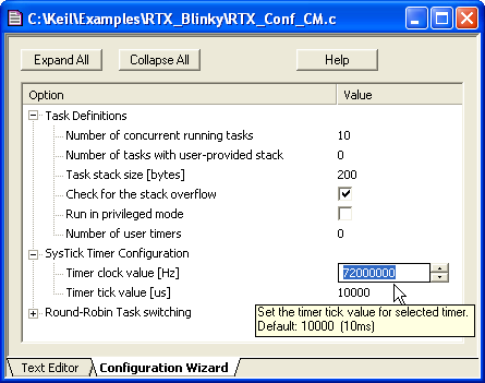 RTX Configuration Wizard