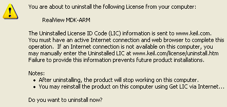License Management Dialog