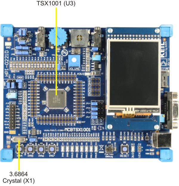 MCBTSX1001 Board MCU