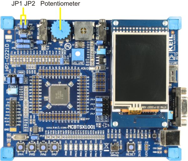 MCBTSX1001 Board Potentiometer