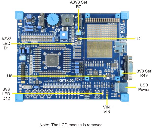 MCBTSX1001 Board Power