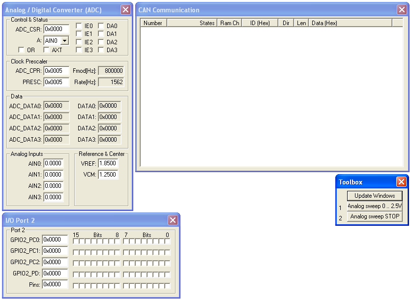 Multiple debug windows