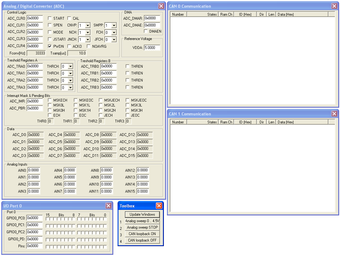 Multiple debug windows