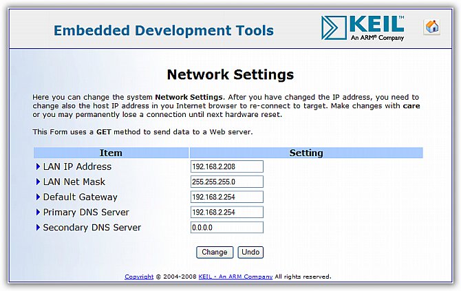 Network Settings