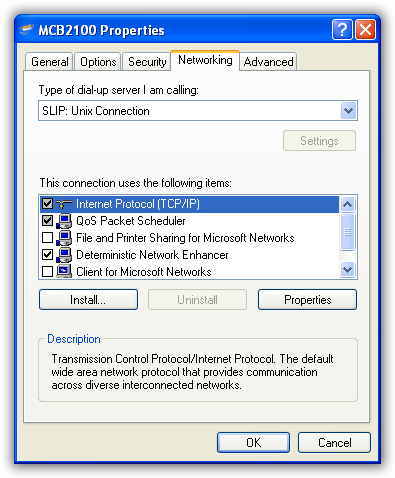 Networking Settings