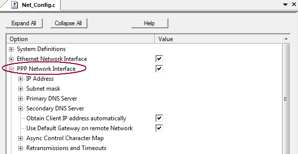 PPP Network Interface