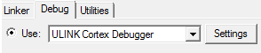 Select as the debugger adapter