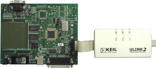 ULINK2 Adapter Connected to Easy UTAH