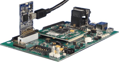 ULINK-ME Adapter Connected to LPC3180