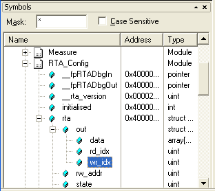 Symbol Window Selection