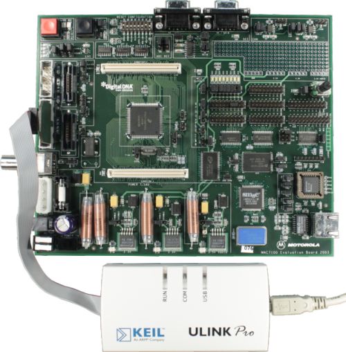 ULINK<i>pro</i> Adapter Connected to MAC7100