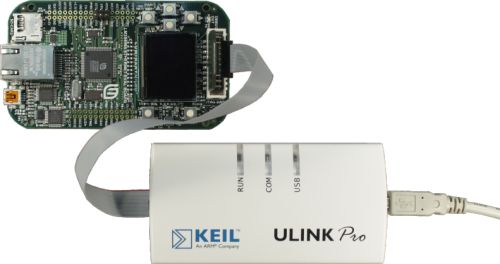 ULINKpro Adapter Connected to Luminary