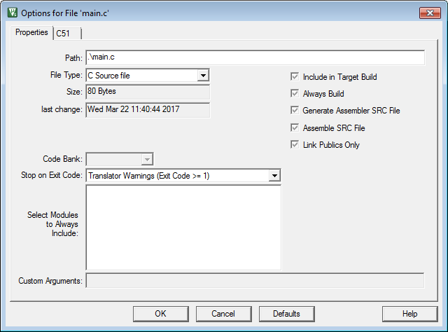 Options for File Dialog Showing Translator Warnings