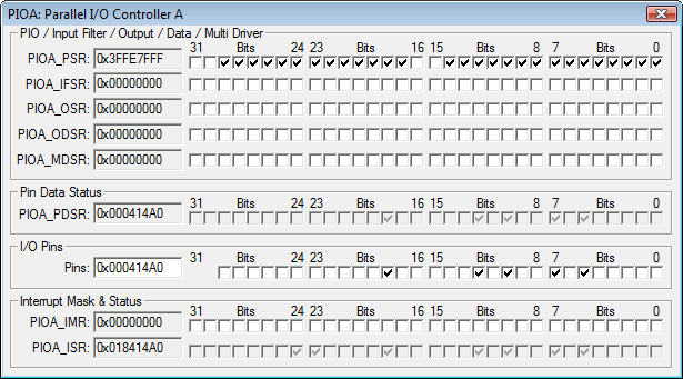 PIOA Simulation Dialog