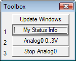 Toolbox Dialog